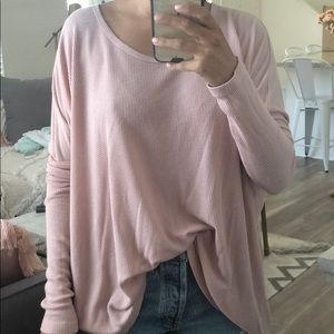Wildfox pink thermal
